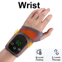 Heated Vibrating Wrist Massager for Pain Relief