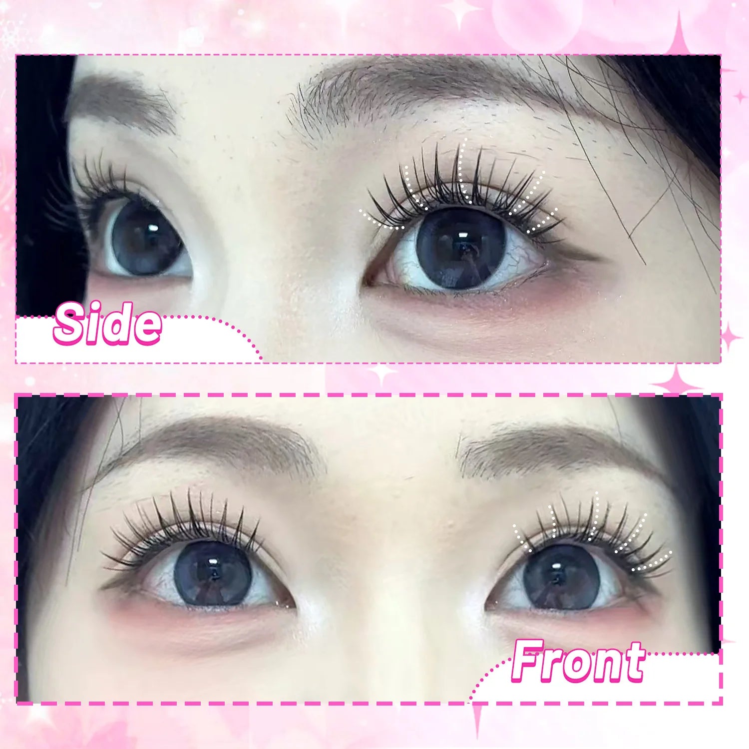 Self-Adhesive Cluster False Eyelashes for Quick Daily Application - 7