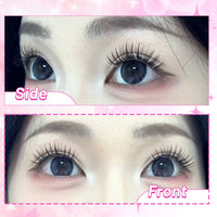 Self-Adhesive Cluster False Eyelashes for Quick Daily Application