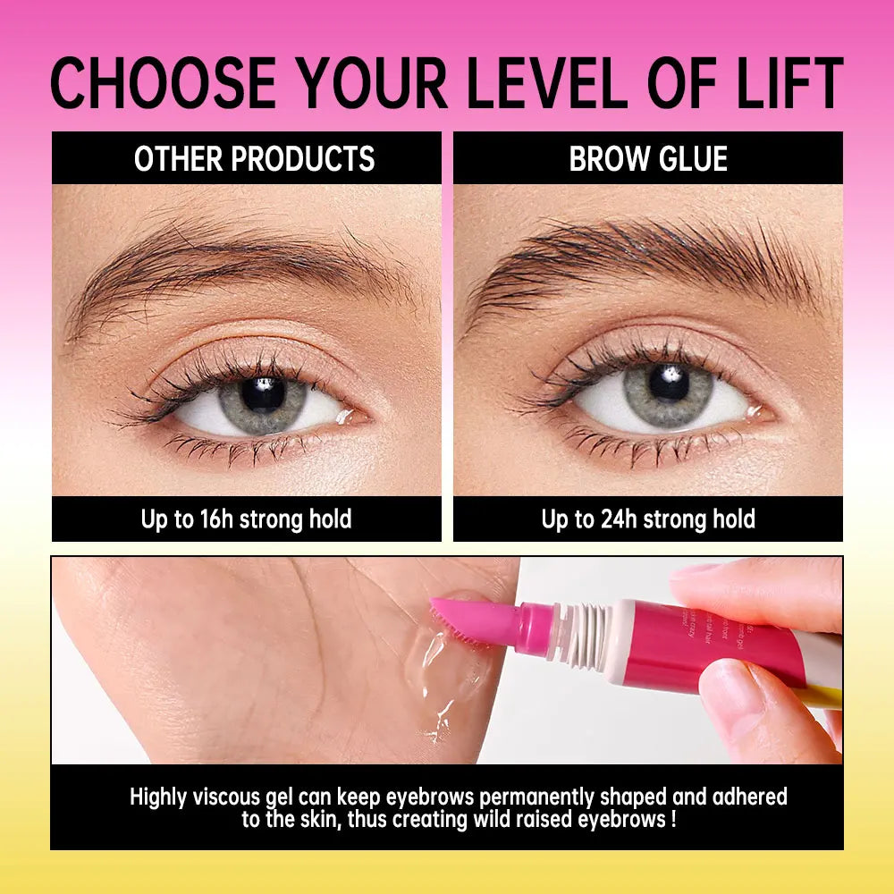 Long-Lasting Eyebrow Lamination Styling Gel - 4