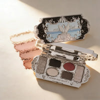 6-Color Shimmer Eyeshadow & Highlighter Makeup Palette