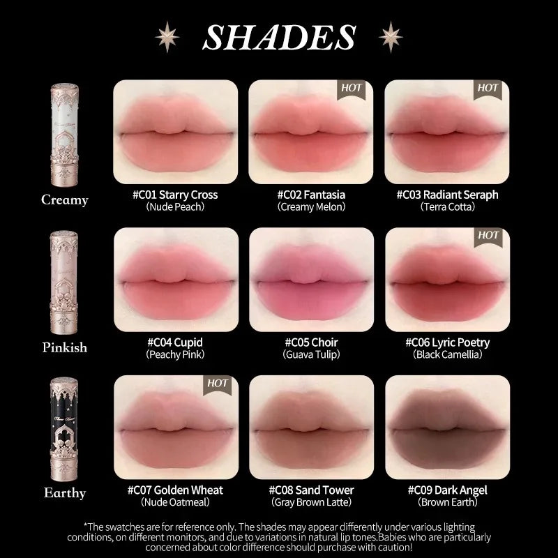 Velvet Matte Long-Lasting Waterproof Lipstick - 2