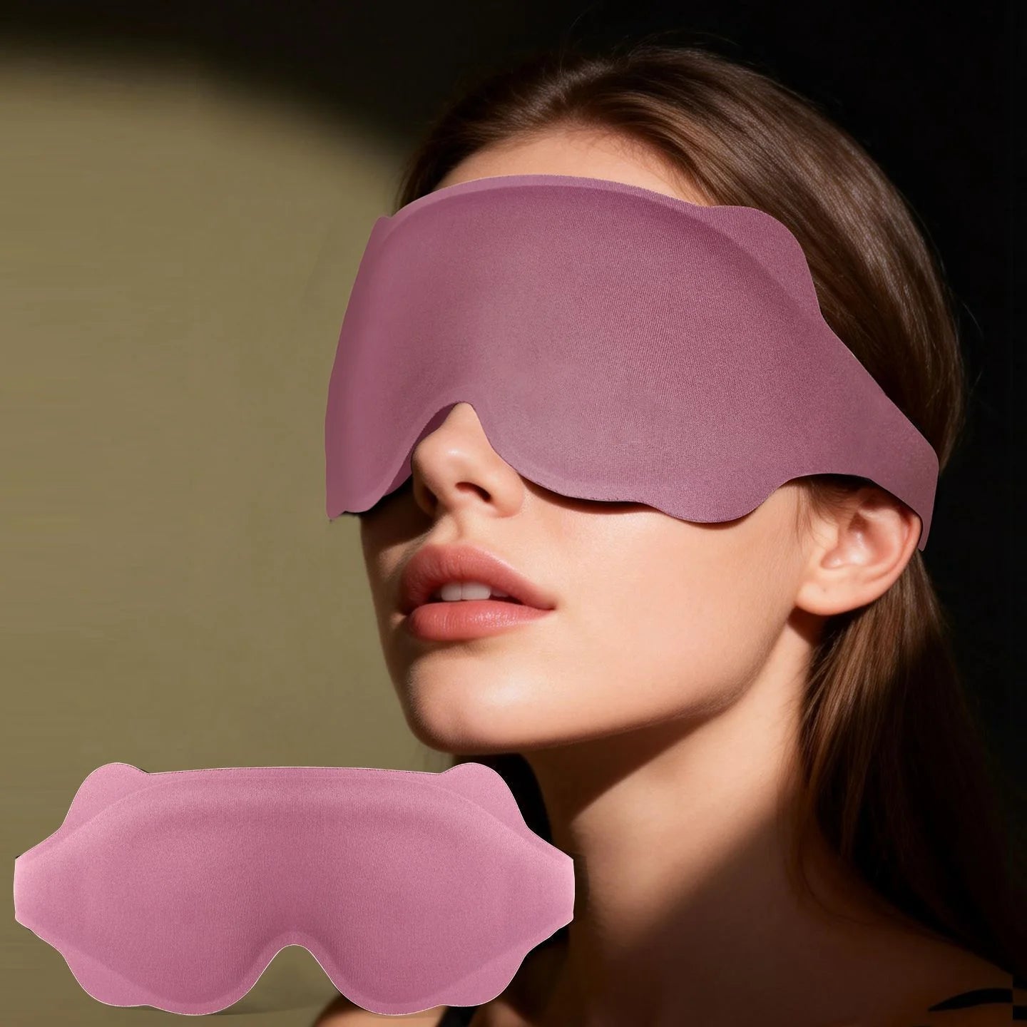 3D Ergonomic Light-Blocking Sleep Mask - 12