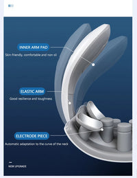 Smart Electric Neck Massager with Pulse and Heat