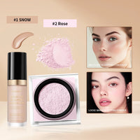 Matte Concealer and Setting Powder Makeup Set