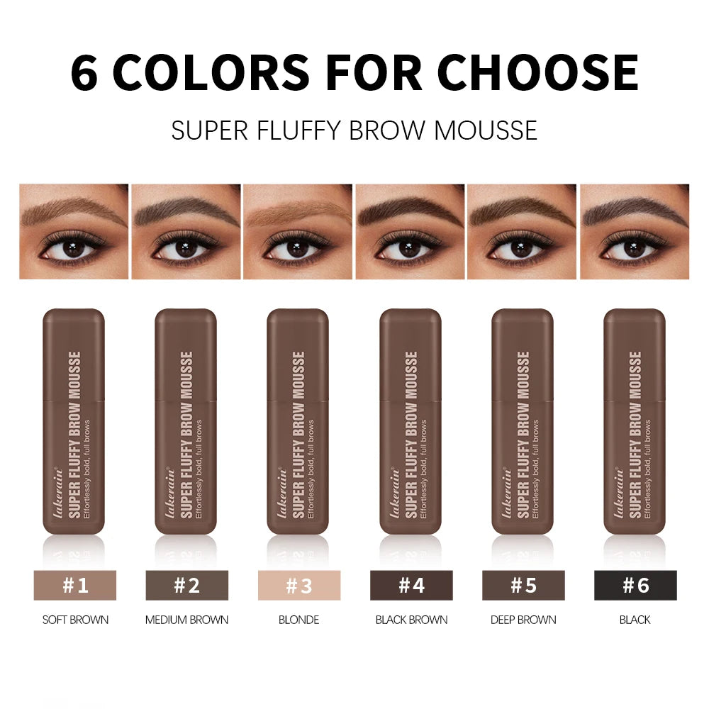 Waterproof Volumizing Eyebrow Mousse for Fluffy Brows - 3