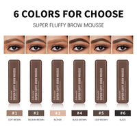 Waterproof Volumizing Eyebrow Mousse for Fluffy Brows