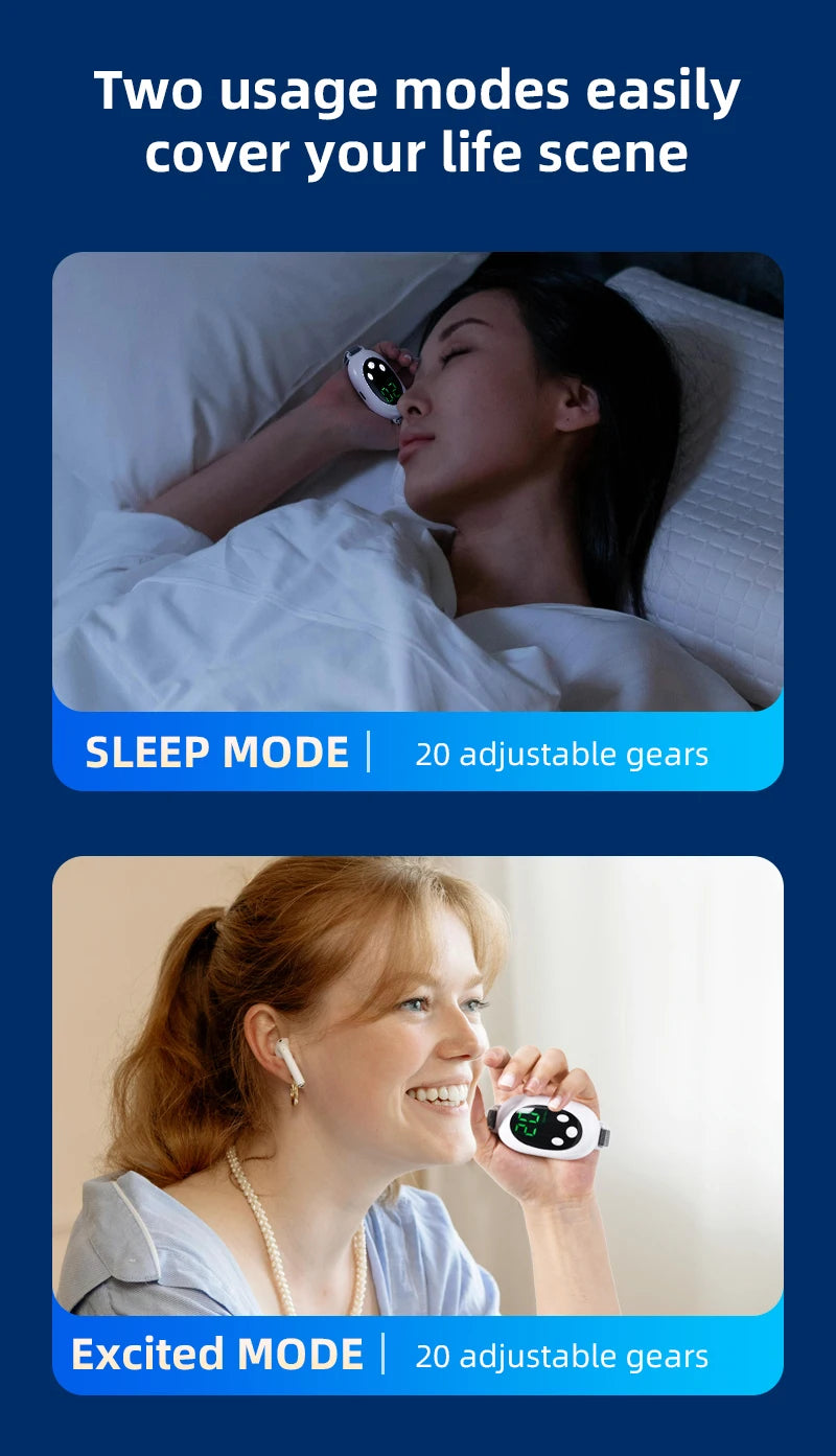 Microcurrent Handheld Sleep Aid Device for Insomnia & Stress Relief - 11