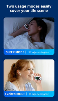 Microcurrent Handheld Sleep Aid Device for Insomnia & Stress Relief