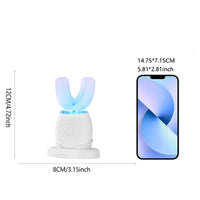 360-Degree Hands-Free U-Shaped Electric Toothbrush