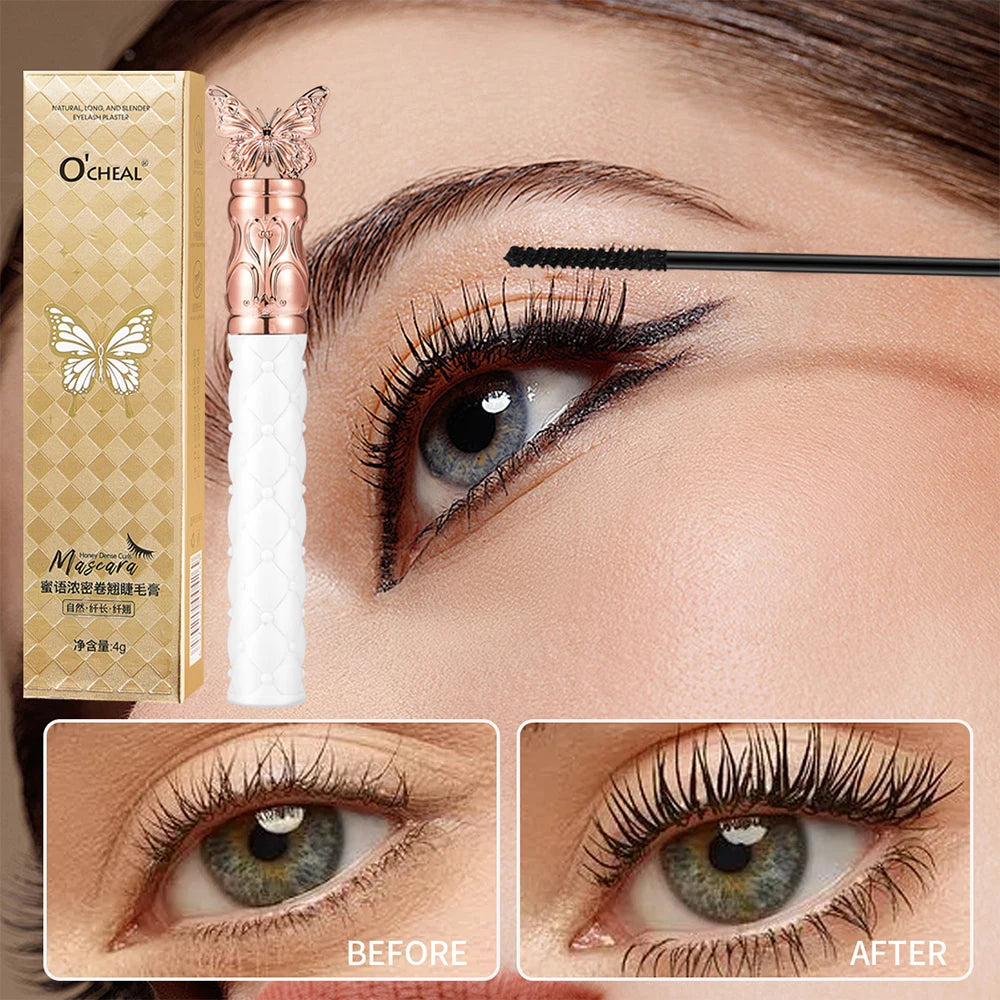 Waterproof Lengthening and Curling Butterfly Mascara - 6