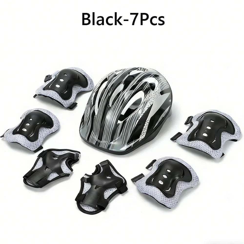 Kids Protective Safety Gear Set for Skating and Cycling - 12