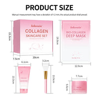 Collagen Hydrating Face Skincare Set for Radiant Skin