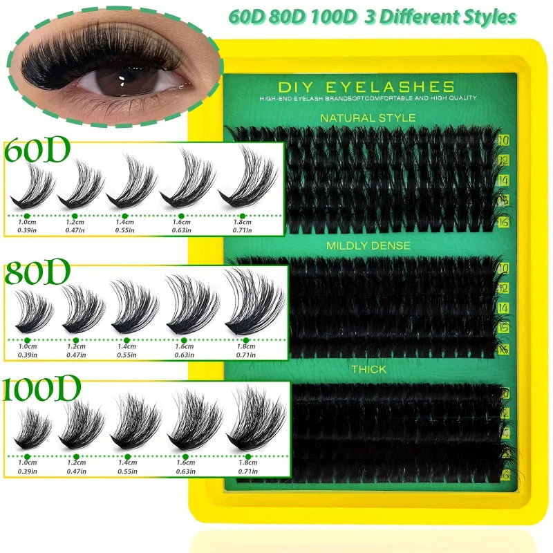 DIY Cluster Eyelash Extension Set for Beginners - 6