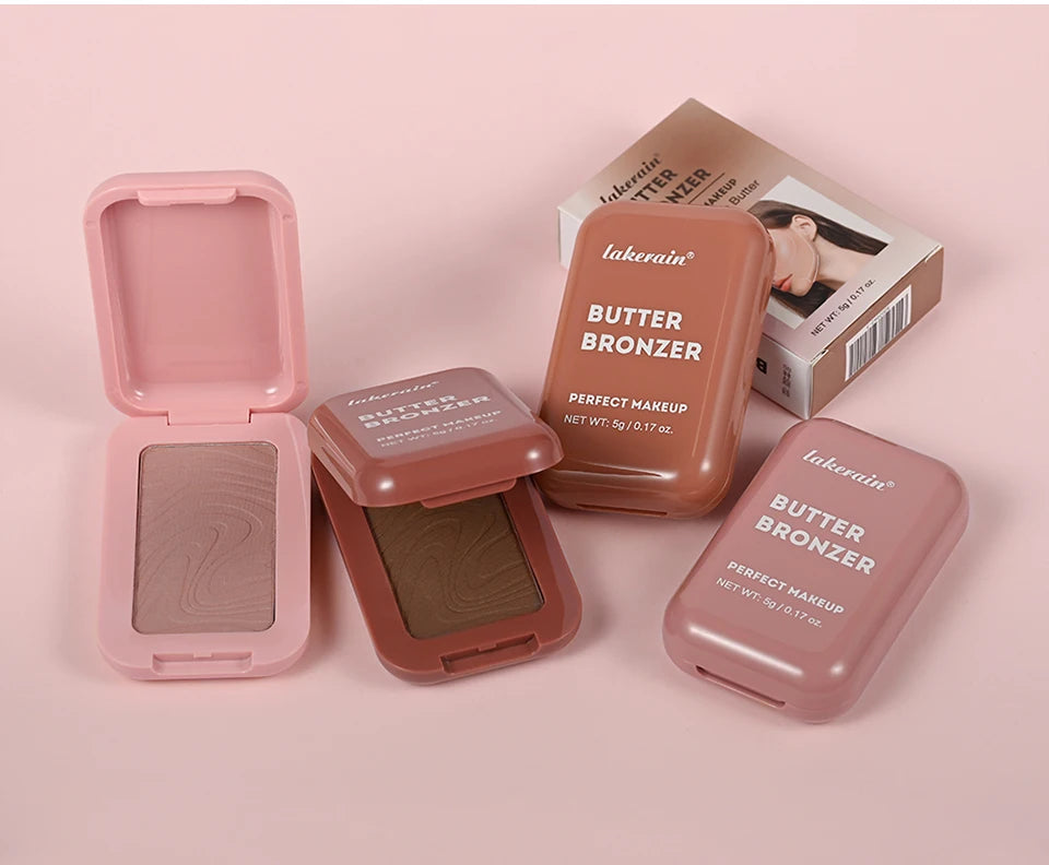 Silky Butter Bronzer for Sculpted Face Contouring - 18