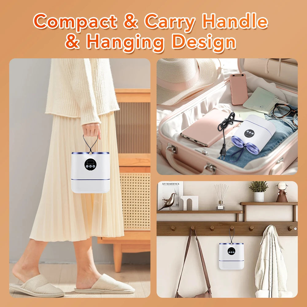 Portable Electric Shoe and Clothes Dryer - 6