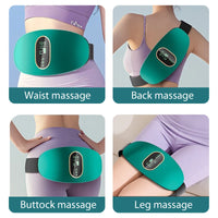 Cordless Heated Massage Belt for Menstrual Cramp Relief