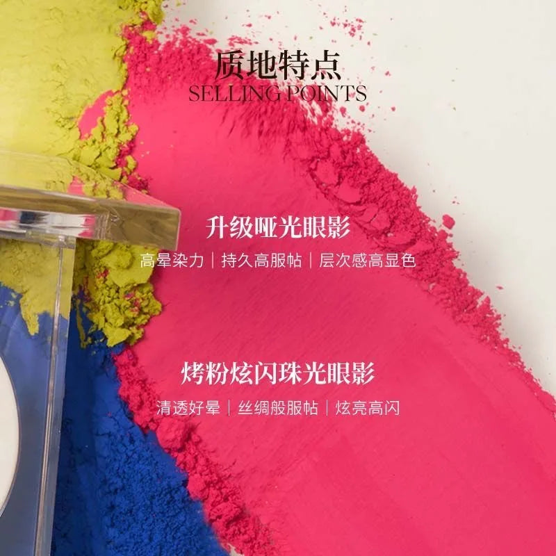 Long-Lasting Waterproof Glitter Eyeshadow Single - 5