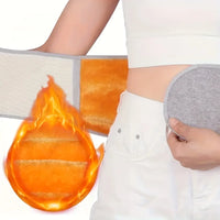 Thermal Fleece Waist Support Belt for Cold Weather