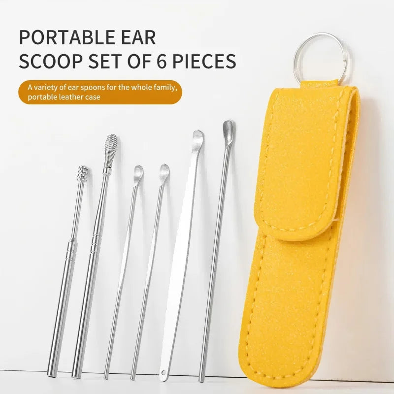 Professional Stainless Steel Ear Wax Removal Kit