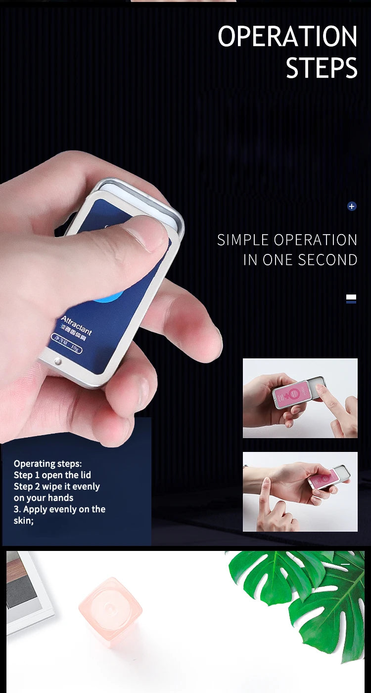 Portable Solid Cologne Balm for Men - 10
