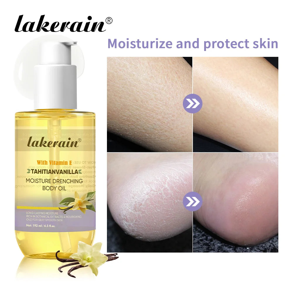 Vanilla Hydrating Body Oil for Dry Skin - 4