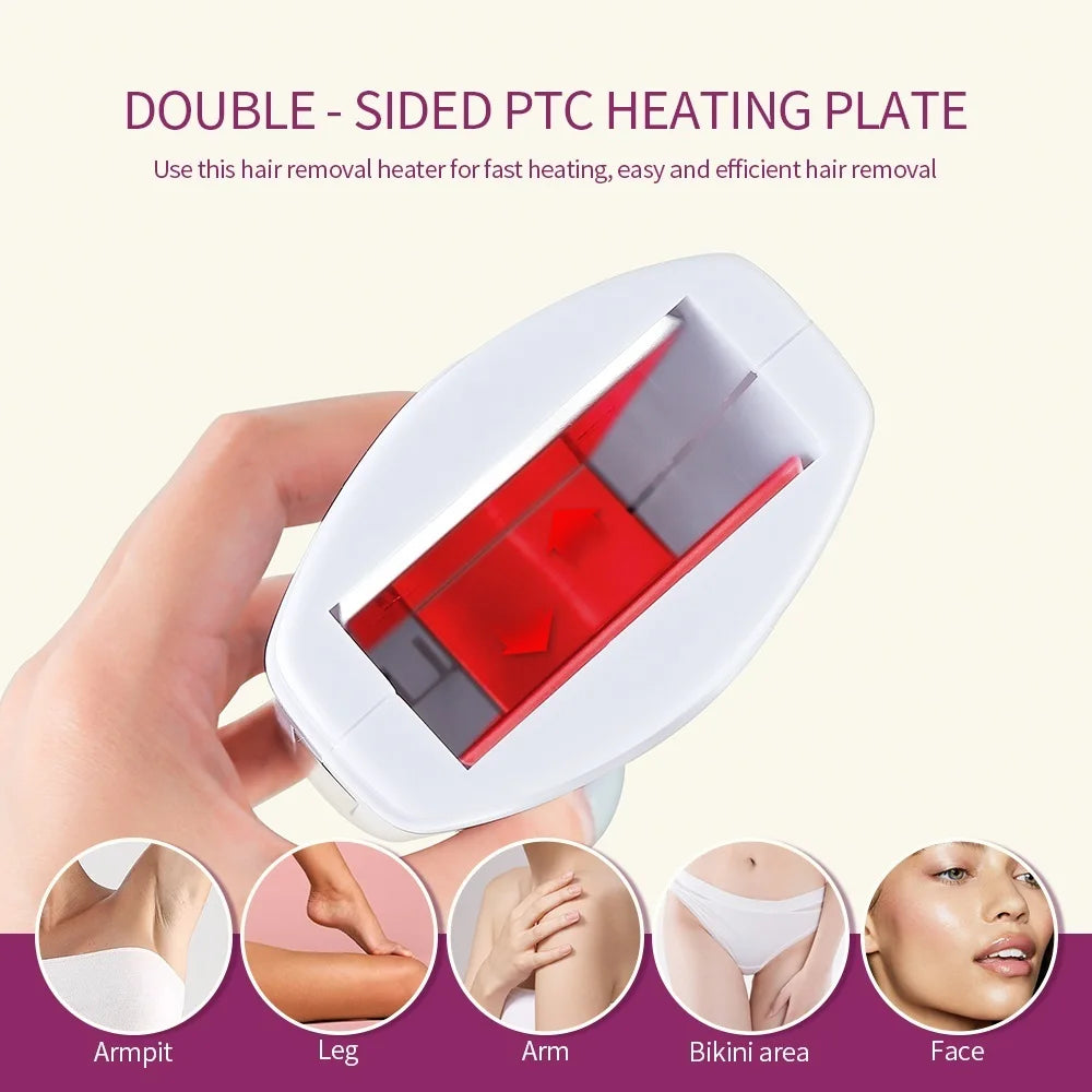 Dual Electric Roll-On Wax Heater for Hair Removal - 12