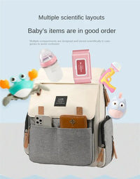 Waterproof Large Capacity Diaper Bag Backpack for Parents