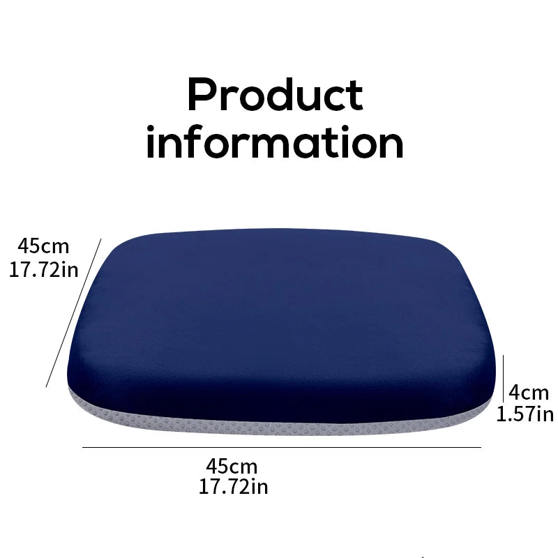 Ergonomic Memory Foam Seat Cushion for Office and Car - 2