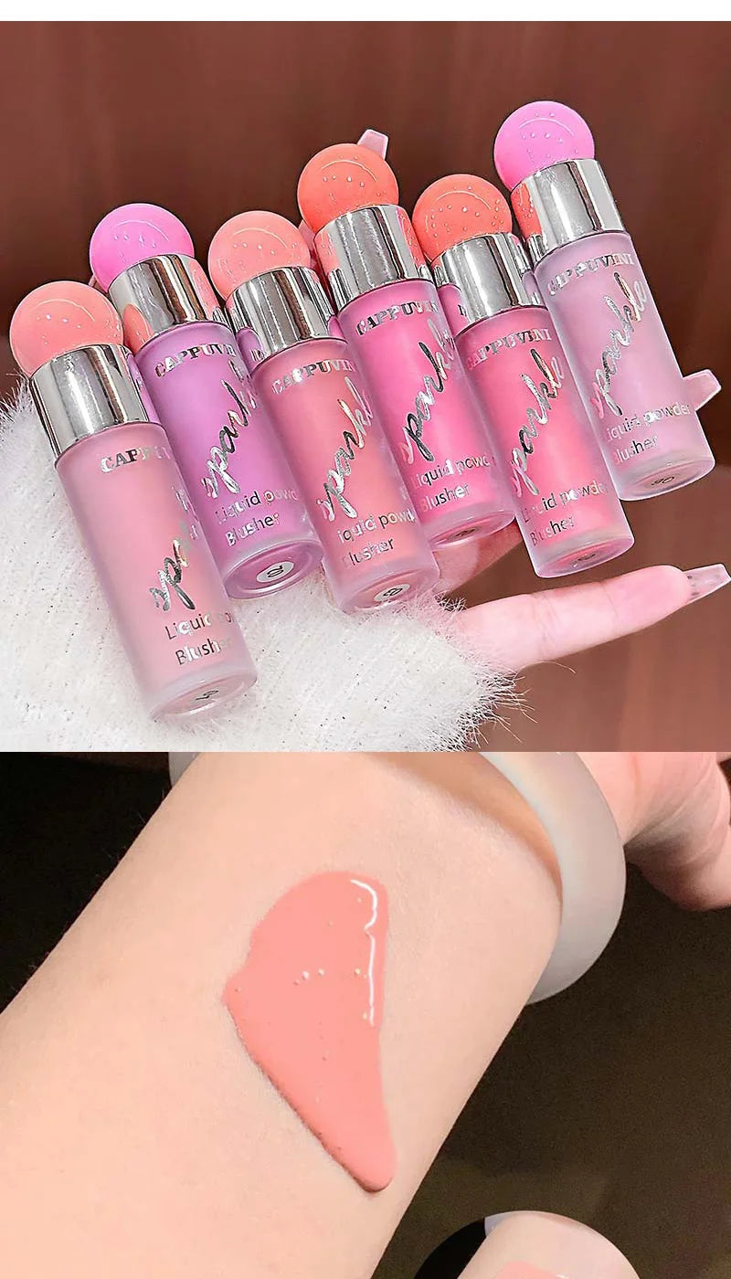 Dewy Liquid Blush for Natural Korean Glow - 8