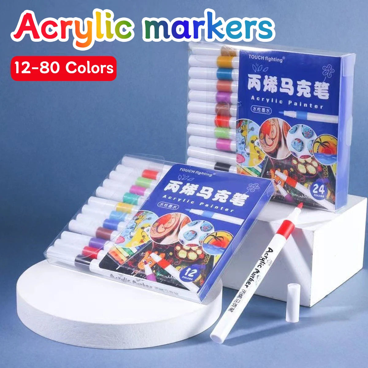 Professional Acrylic Paint Marker Set for Artists - 2