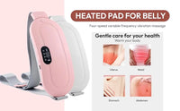 Portable Heated Massage Belt for Cramp Relief