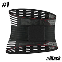 Adjustable Lumbar Support Belt for Lower Back Pain Relief