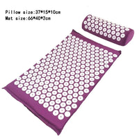 Acupressure Massage Mat and Pillow Set for Pain Relief