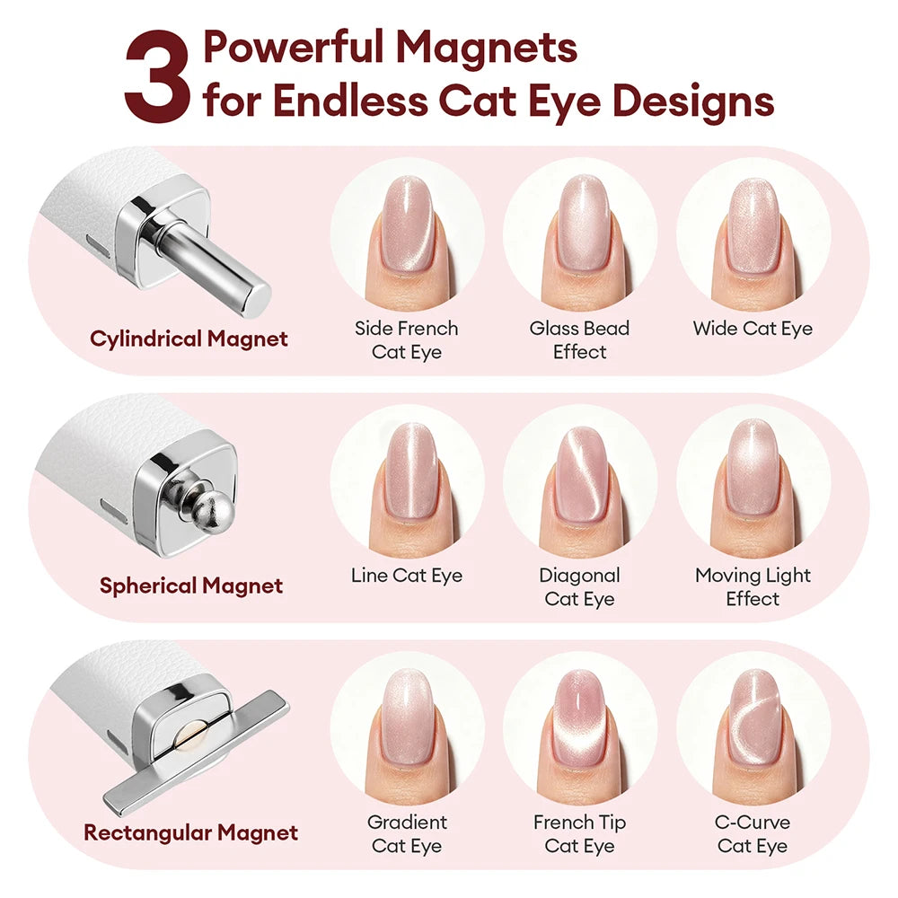 Portable 2-in-1 Magnetic UV LED Nail Curing Lamp - 14