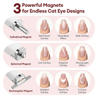 Portable 2-in-1 Magnetic UV LED Nail Curing Lamp