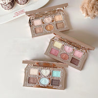 Bunny Garden Eyeshadow and Blush Makeup Palette