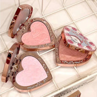 Velvet Matte Heart-Shaped Powder Blush