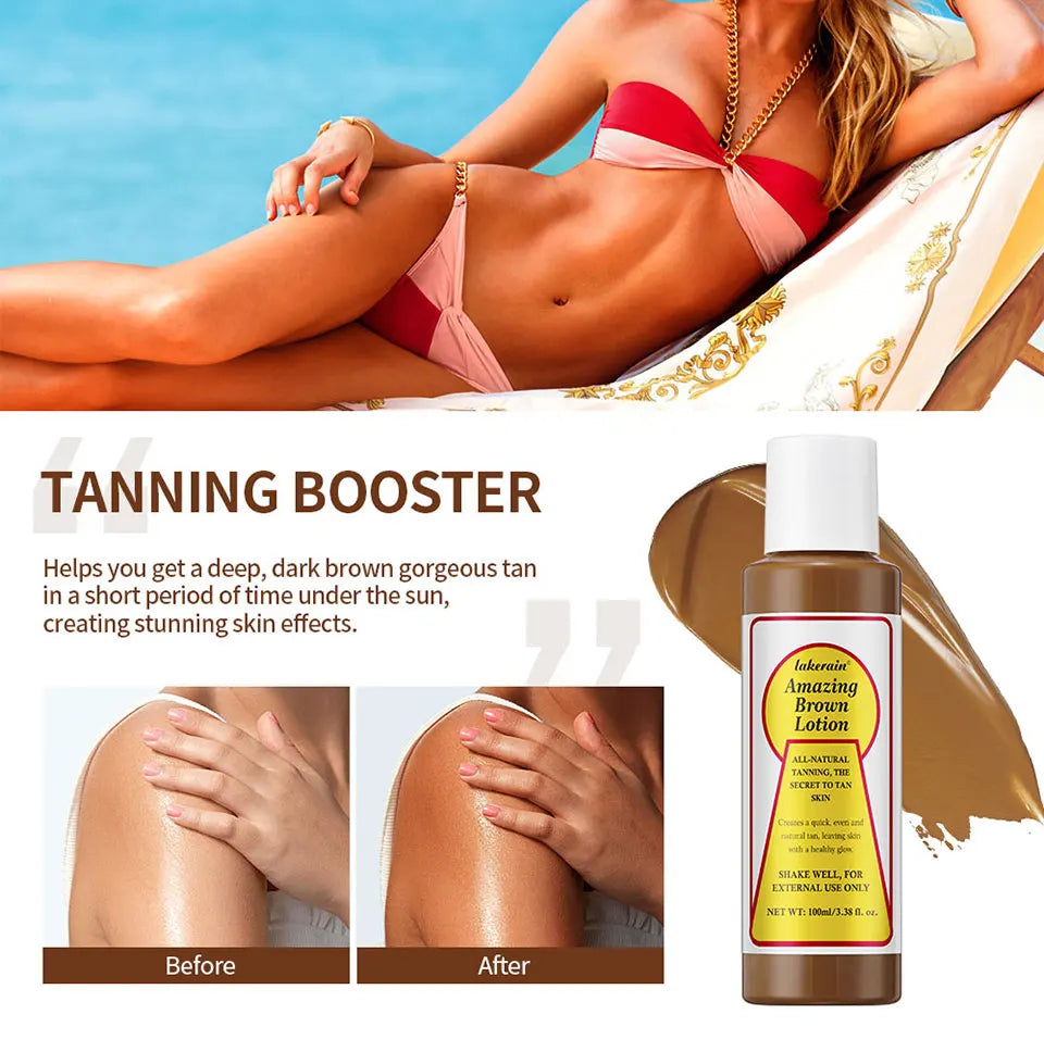 Sunless Bronzing Tanning Booster Lotion - 9