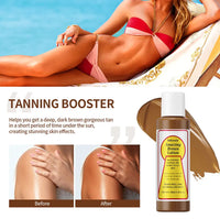 Sunless Bronzing Tanning Booster Lotion