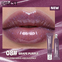 Hydrating Crystal Jelly Lip Gloss for Mirror-Finish Shine