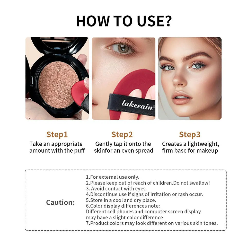 Long-Lasting Semi-Matte CC Cushion Foundation - 39