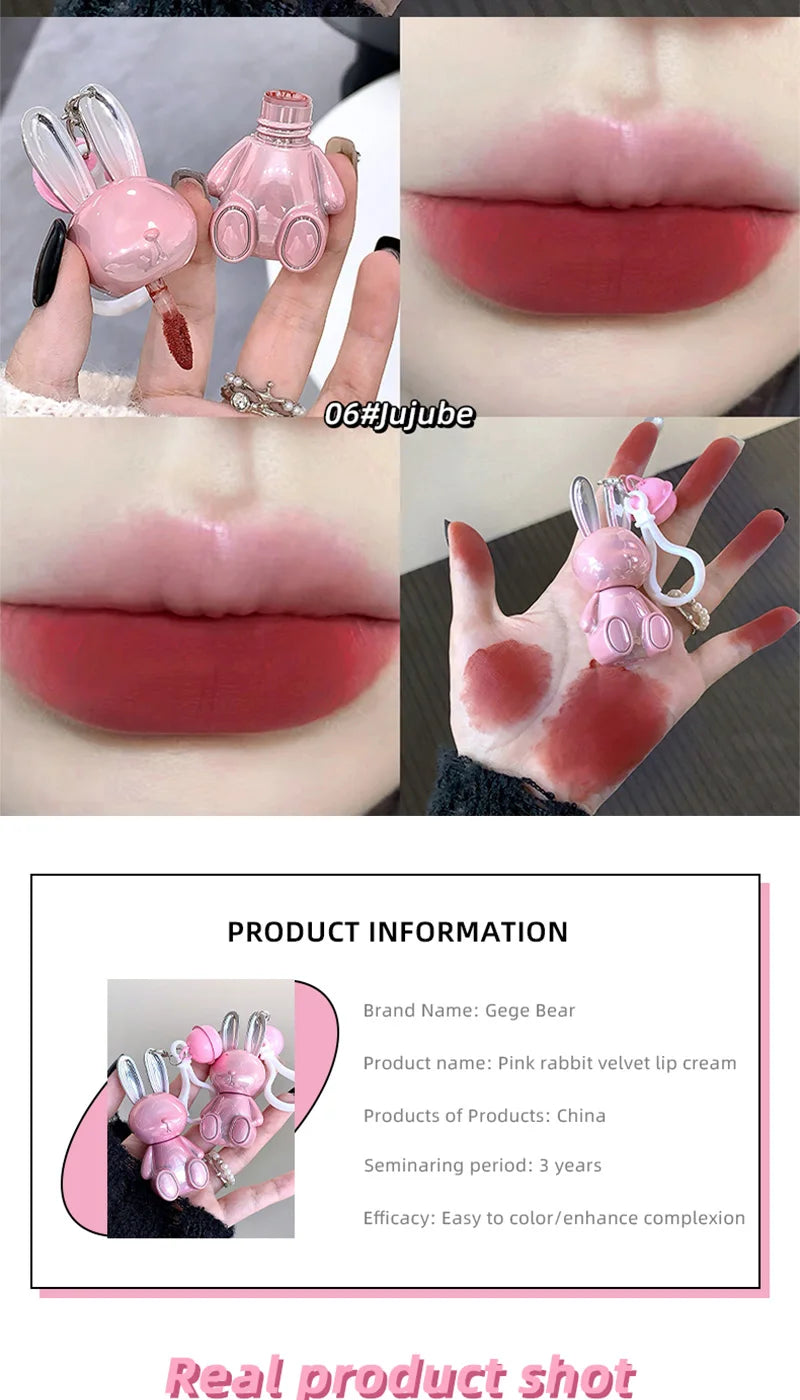 Pink Rabbit Velvet Matte Lip Cream - 17
