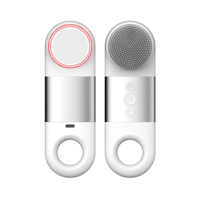 Hot and Cold Facial Cleansing Brush with Heated Massage - 22