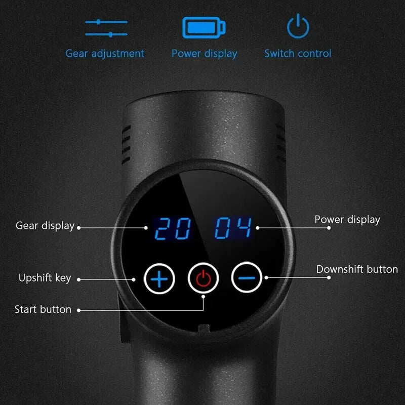 Professional Deep Tissue Percussion Massage Gun - 19