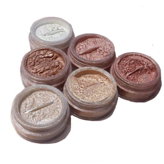 Shimmering Loose Highlighter Powder for Face and Body