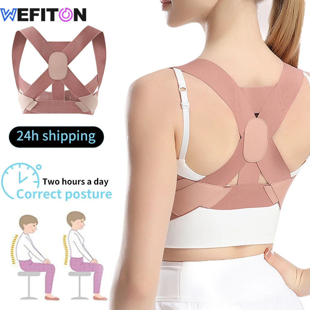 Adjustable Posture Corrector for Back and Shoulder Pain Relief
