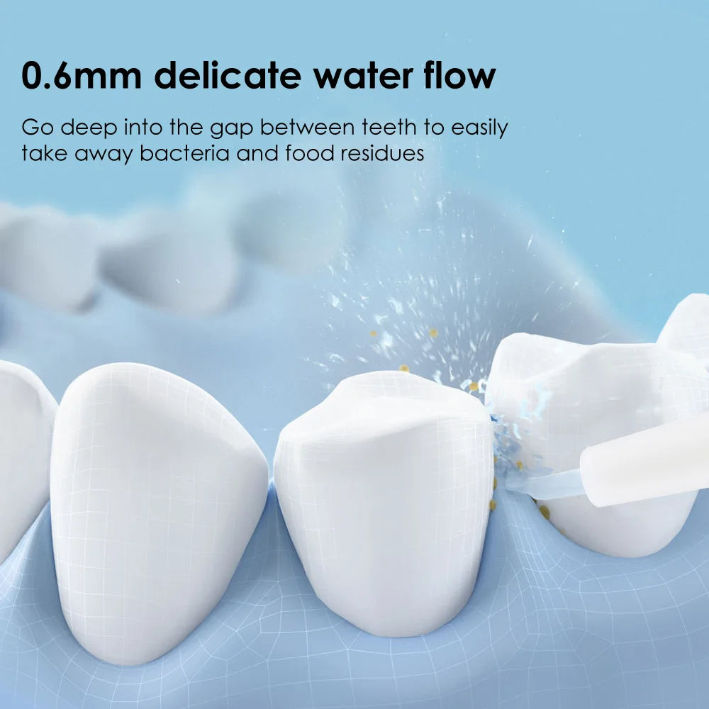 Portable Electric Teeth Cleaning and Water Flosser Set - 7