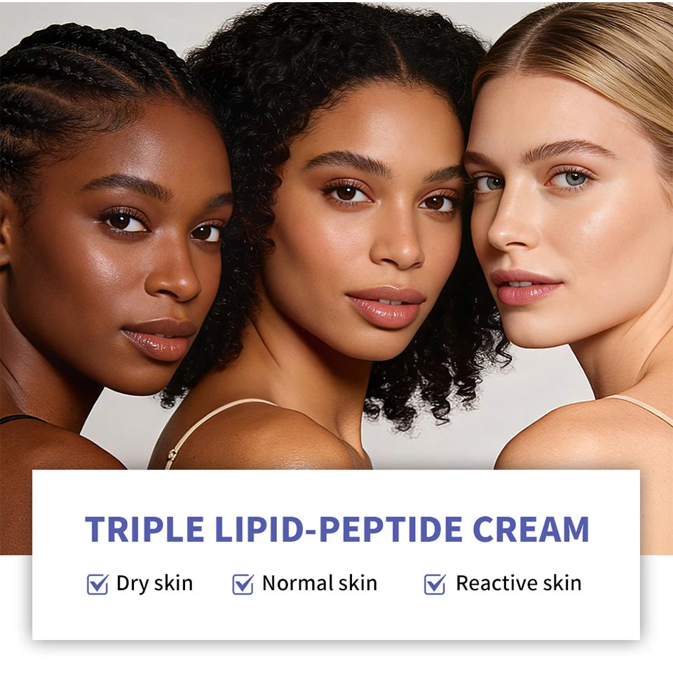 Triple Lipid Peptide Moisturizing Cream for Dry Sensitive Skin - 9