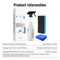 All-in-One Waterless Car Cleaning and Polishing Spray